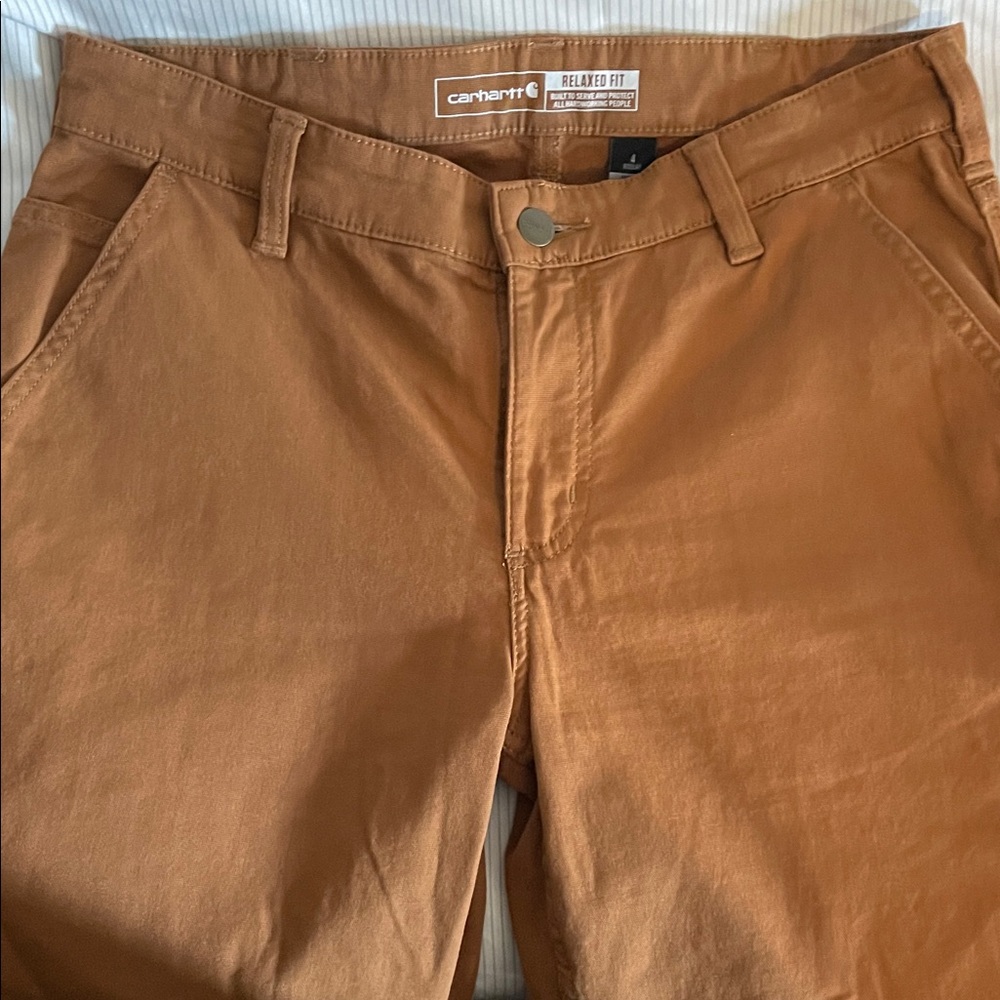 Carhartt Women's Tan Straight Leg Pants